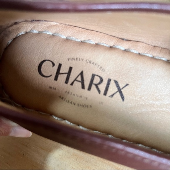 CHARIX  European Brand Brown Slip-On Loafers Classic Leather Flats Women’s 37 - Picture 7 of 8
